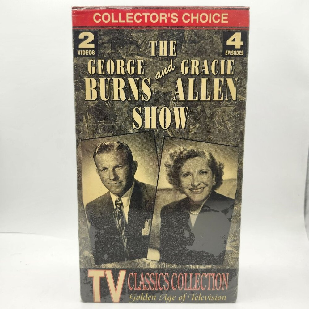 The George Burns And Gracie Allen Show TV Classics Collection 2 VHS Set